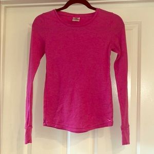 Hot Pink PINK Long-sleeve Shirt